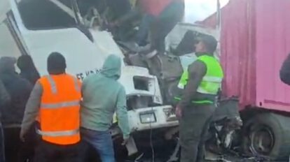 Accidente en la carretera Oruro-Pisiga dejó dos fallecidos y tres heridos