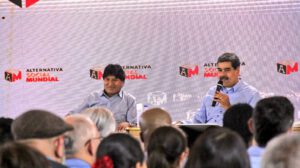 Evo Morales viaje a Venezuela
