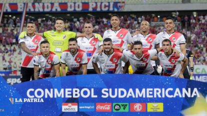Nacional Potosí contra Sportivo Trinidense en Copa Sudamericana