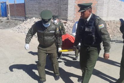 Encuentran cadáver en Oruro