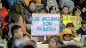 Vacunación contra la influenza en Bolivia