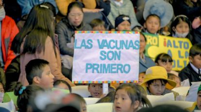 Vacunación contra la influenza en Bolivia