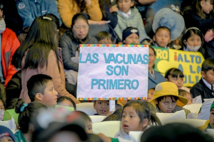 Vacunación contra la influenza en Bolivia