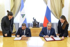 Rusia y Nicaragua firman declaración conjunta para contrarrestar sanciones