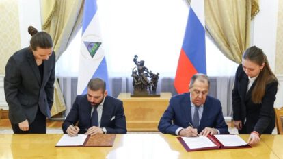 Rusia y Nicaragua firman declaración conjunta para contrarrestar sanciones de Occidente
