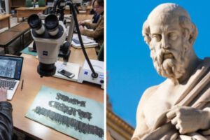 Revelan el lugar exacto de la tumba de Platón gracias a inteligencia artificial