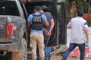 Tiroteo en el río Piraí con detenciones e incautación de armas