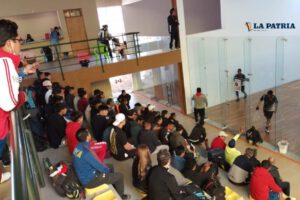 Torneo nacional de ráquetbol en Oruro