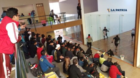 Torneo nacional de ráquetbol en Oruro