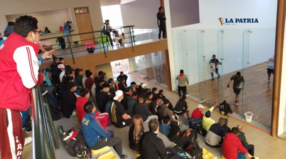 Torneo nacional de ráquetbol en Oruro