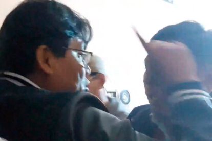 Agresiones a diputado Arce durante fiscalización en Lotería Nacional