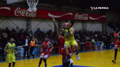 Carl A-Z en Libobásquet enfrentando a Básquetbol La Paz
