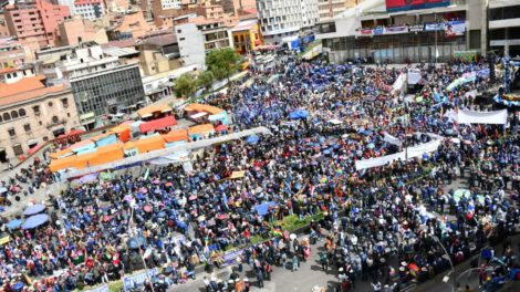Congreso masivo del MAS en El Alto