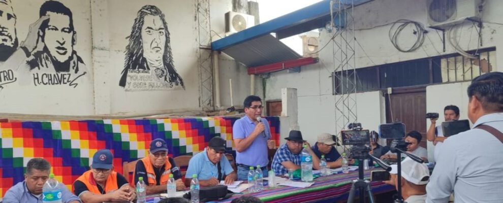 Reprogramación de créditos para productores agrícolas de Yapacaní