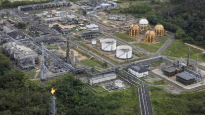 Producción de gas y petróleo en Brasil