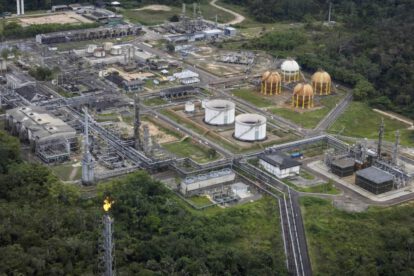 Producción de gas y petróleo en Brasil
