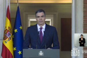 Pedro Sánchez anuncia que continuará al frente del Gobierno de España