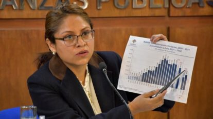 Aumento de recaudación por impuestos propuesto por la viceministra Juana Jiménez