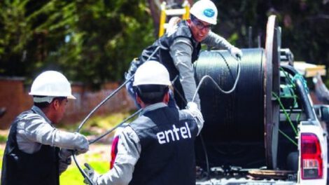 Crecimiento de usuarios de Fibra Óptica en Bolivia