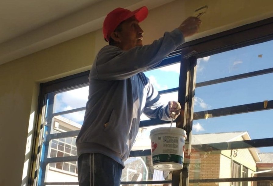 Acción solidaria servidores públicos en centros de acogida