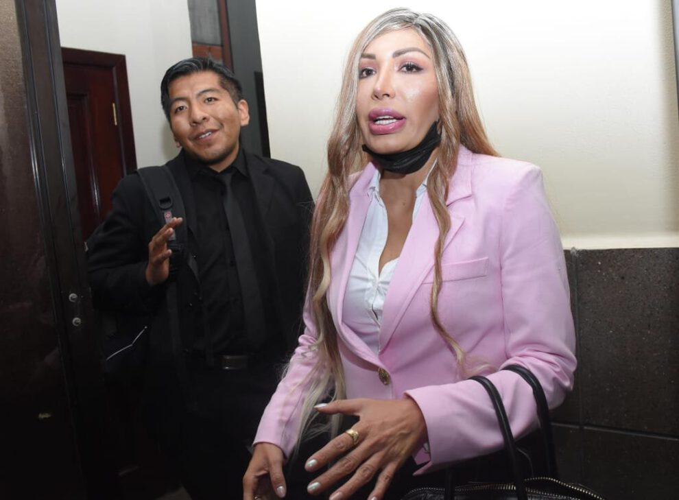 Juicio contra Gabriela Zapata en La Paz