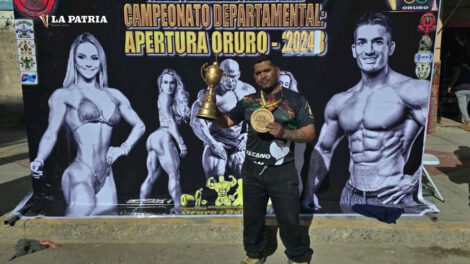 Roger Cabrera Hombre Más Fuerte de Oruro
