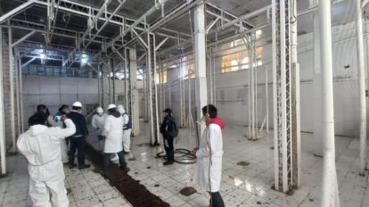 Inspección matadero Unión Gremial en Vinto