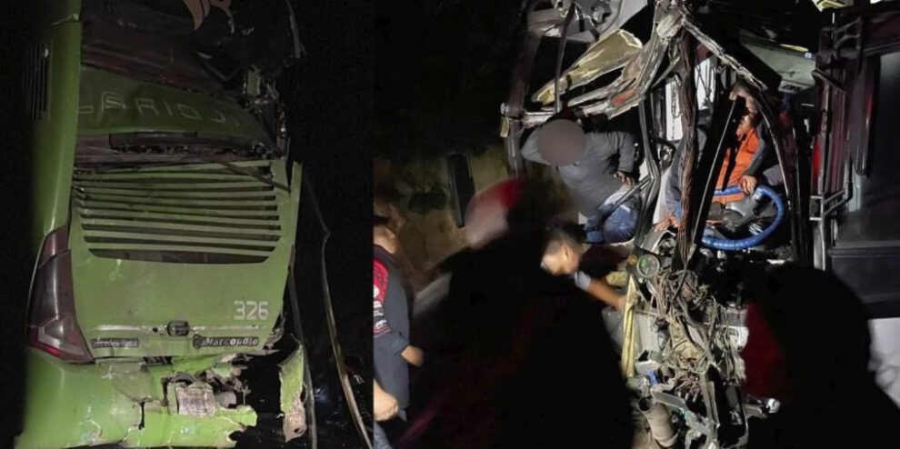 Accidente de tránsito del grupo Amaral en la ruta Yacuiba-Santa Cruz