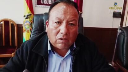 Freddy Mamani alcalde interino en Oruro