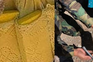 Mujer detenida con cocaína oculta entre sus polleras