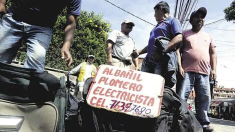 informalidad laboral en Bolivia según OIT