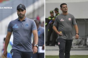 Thiago Leitao y Pablo Godoy en la final del torneo Apertura