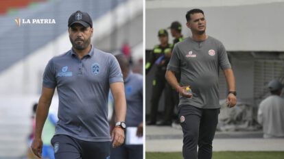 Thiago Leitao y Pablo Godoy en la final del torneo Apertura