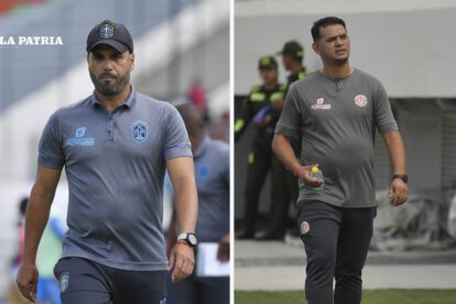 Thiago Leitao y Pablo Godoy en la final del torneo Apertura