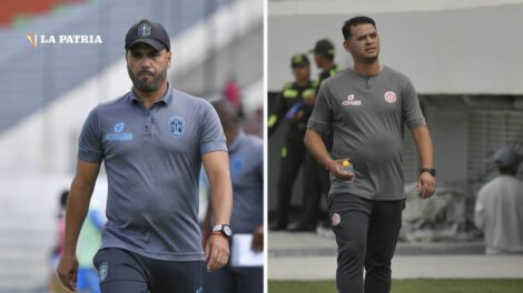 Thiago Leitao y Pablo Godoy en la final del torneo Apertura
