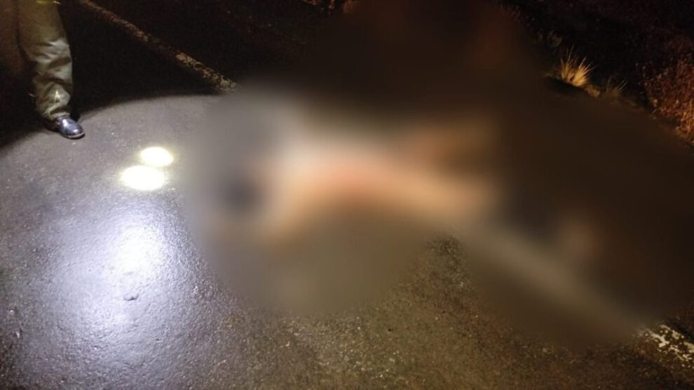 Mujer desnuda abandonada Oruro