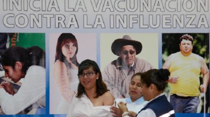 vacunación contra la influenza en Bolivia