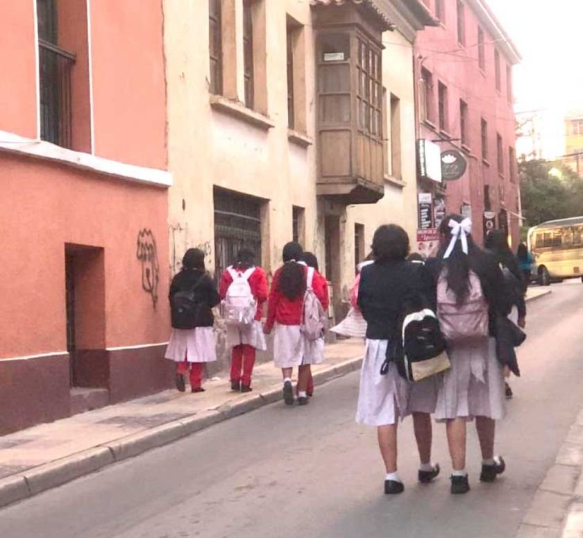 Horario de invierno en Potosí para estudiantes