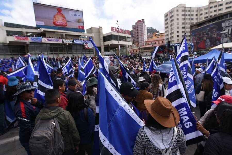 Congreso del MAS en El Alto