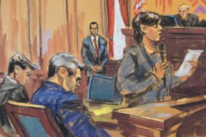 Juan Orlando Hernández en juicio por narcotráfico