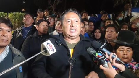 Movilizaciones nacionales en Bolivia por el Pacto de Unidad