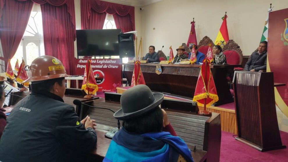 Caso de presunta extorsión en la Asamblea Legislativa Departamental