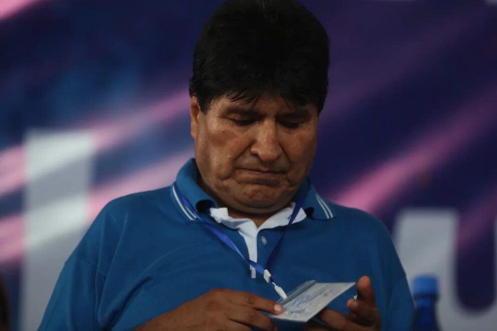 Evo Morales expresa su preocupación por la democracia en Bolivia