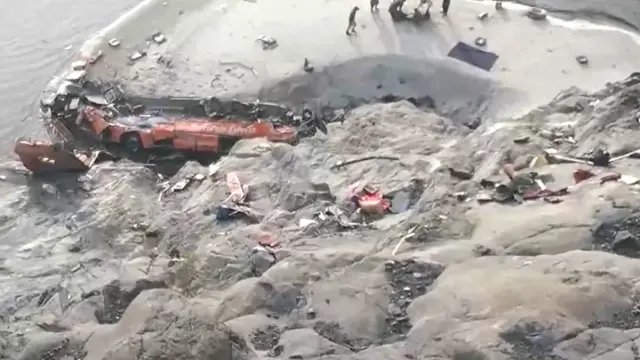 Accidente de autobús en Pakistán
