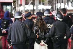 Protestas universitarias contra la guerra en Gaza