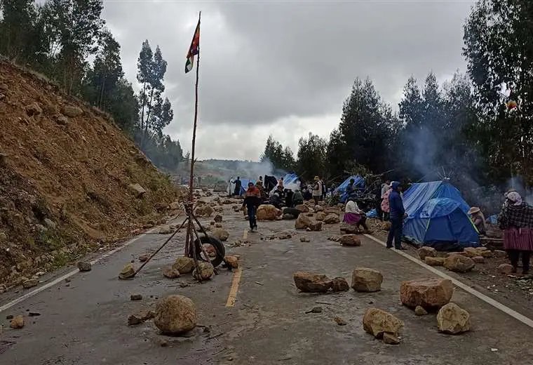 Ley contra bloqueos en Bolivia