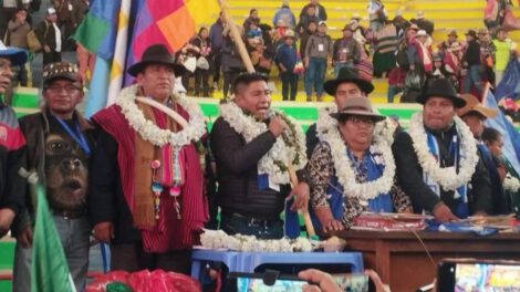 Congreso del MAS con Grover García como nuevo líder