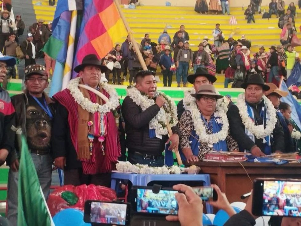 Congreso del MAS con Grover García como nuevo líder