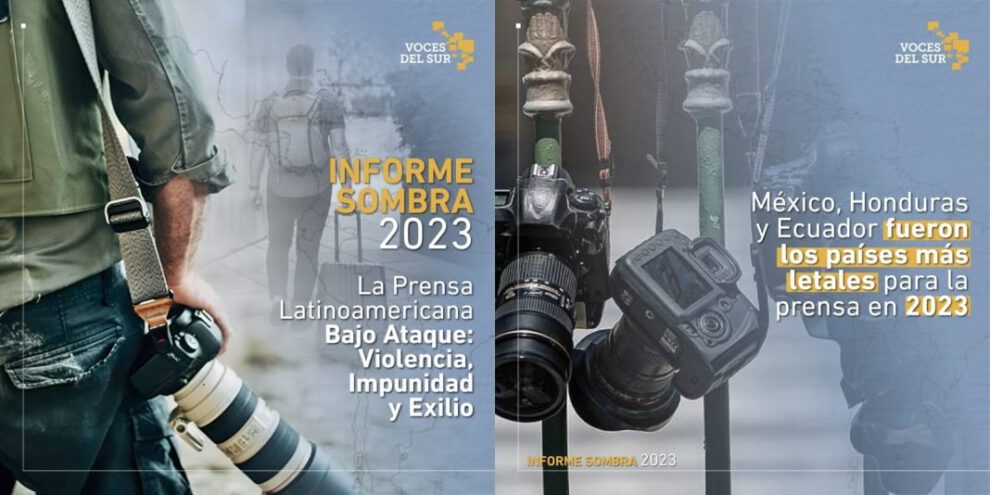 Informe Sombra 2023 sobre agresiones al trabajo de periodistas bolivianos