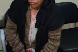 Agresión familiar en el contexto de una hija golpeando a su madre